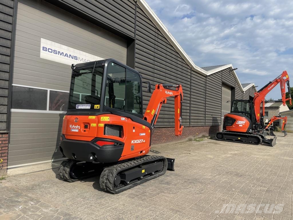 Kubota KX027 KX27 HI-SPEC minigraver NIEUW €599 LEASE Minigraafmachines < 7t