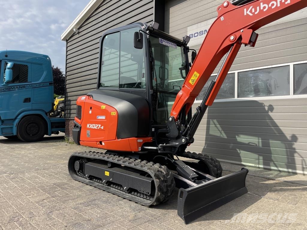Kubota KX027 KX27 HI-SPEC minigraver NIEUW €599 LEASE Minigraafmachines < 7t
