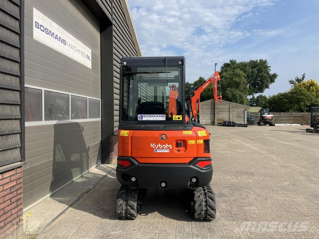 Kubota KX027 KX27 HI-SPEC minigraver NIEUW €599 LEASE Minigraafmachines < 7t