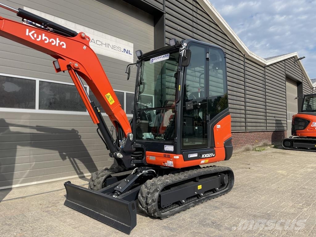 Kubota KX027 KX27 HI-SPEC minigraver NIEUW €599 LEASE Minigraafmachines < 7t