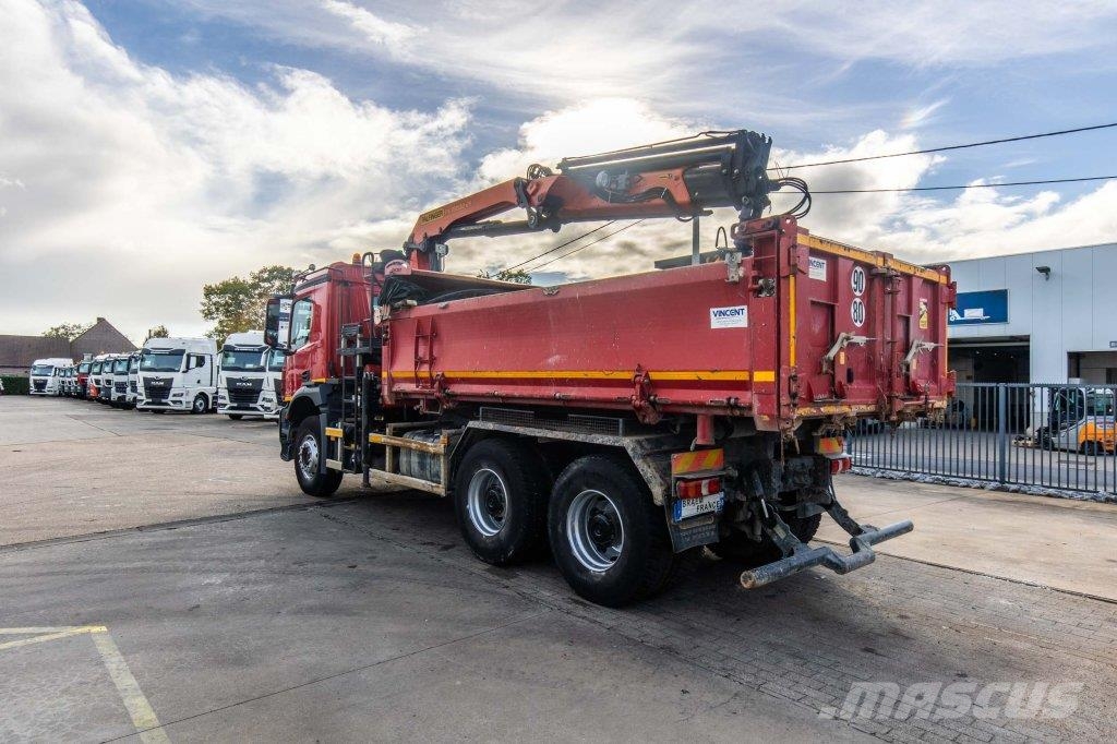 Mercedes-Benz AROCS 2640 BB+BIBENNE+PALFINGER 18T/m+3 EXT+RADIO+ Kipper