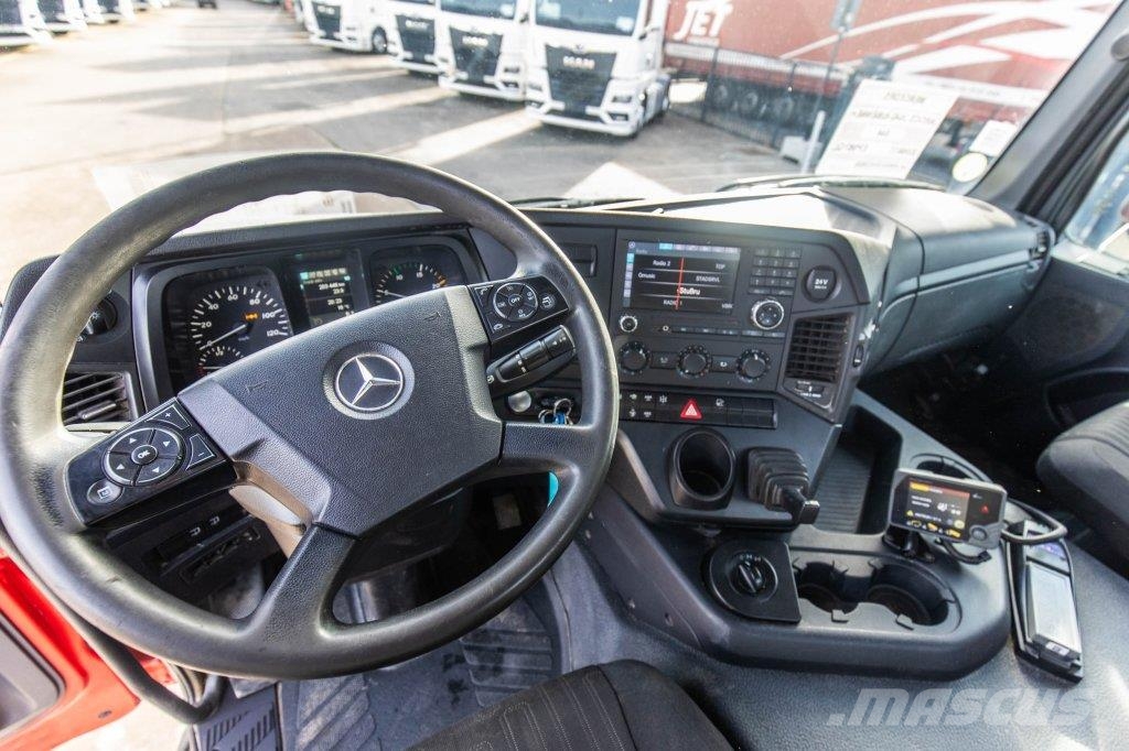 Mercedes-Benz AROCS 2640 BB+BIBENNE+PALFINGER 18T/m+3 EXT+RADIO+ Sora- ja kippiautot