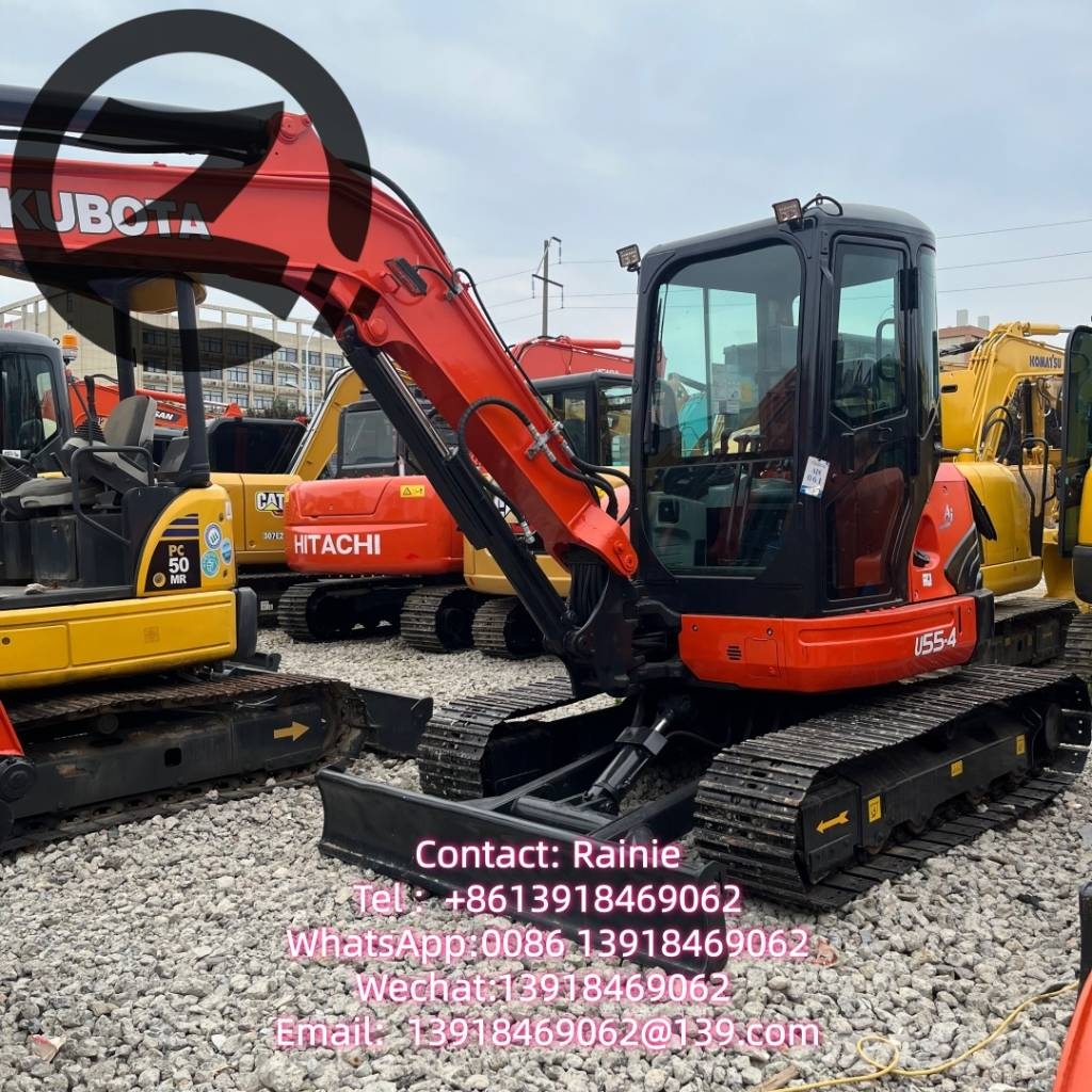 Kubota U 55 Minigrävare < 7t