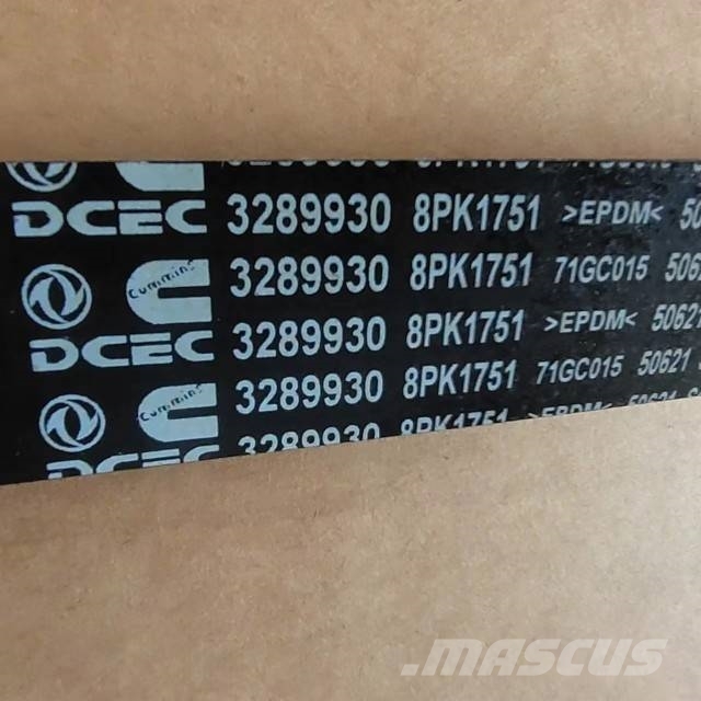 Cummins QSB6.7 Belt 3289659 3289697 3289930 8PK1750 Motorer