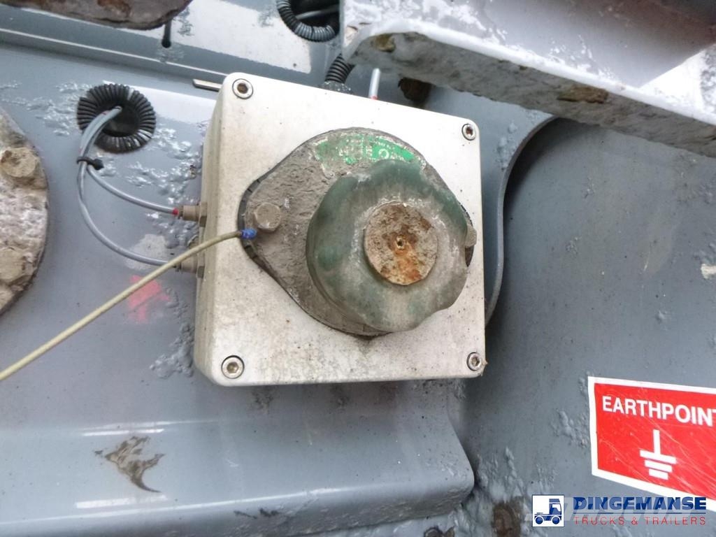 Heil / Thompson Heavy oil tank alu 34.2 m3 / 1 comp + p Semirremolques cisterna