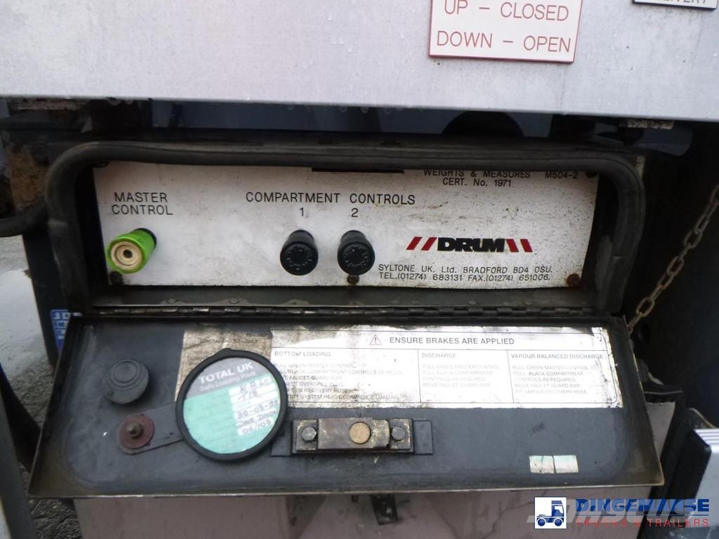 Heil / Thompson Heavy oil tank alu 34.2 m3 / 1 comp + p Semirremolques cisterna