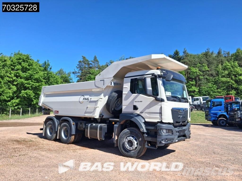 MAN TGS 33.400 TGS 6x4 NEW! Hardox Mining tipper Canop Kipper