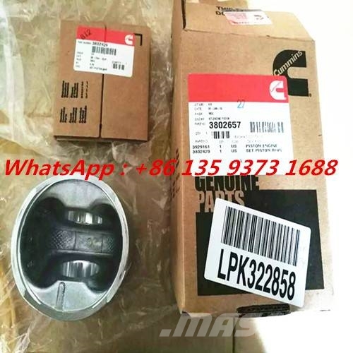 Cummins 6CT8.3 Engine Piston 3929161 3802657 Motorer