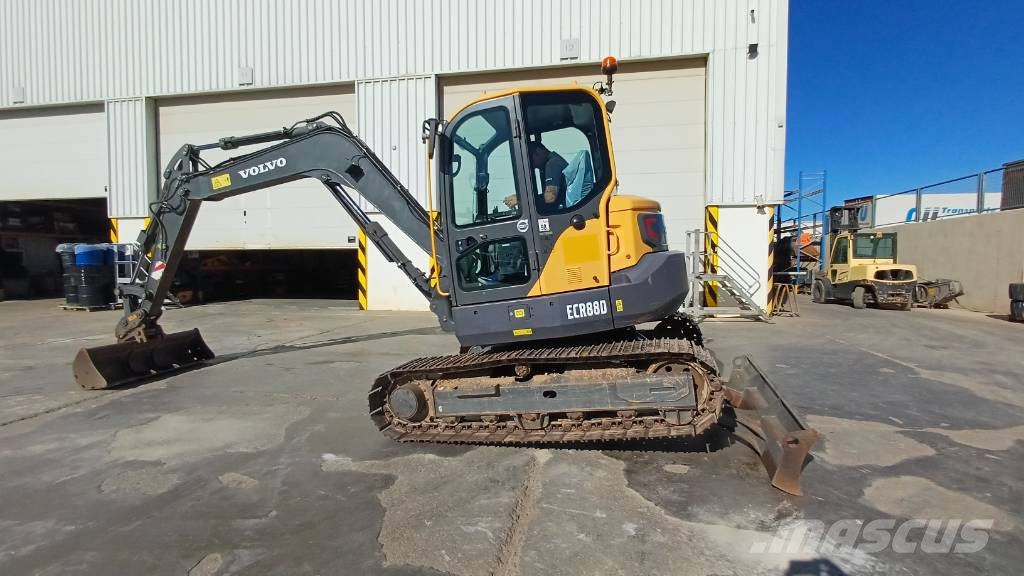 Volvo ECR 88 D Midigrävmaskiner 7t - 12t