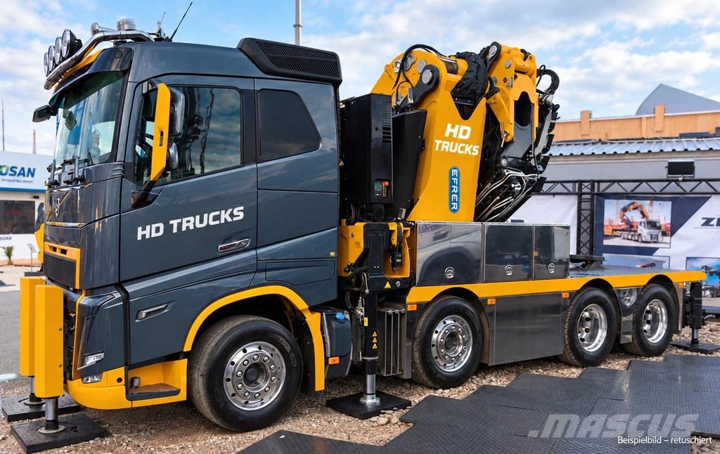 Volvo FH 540 FH 540 8x4 EFFER 2055 9S + JIB 6S + Seilwin автокрани