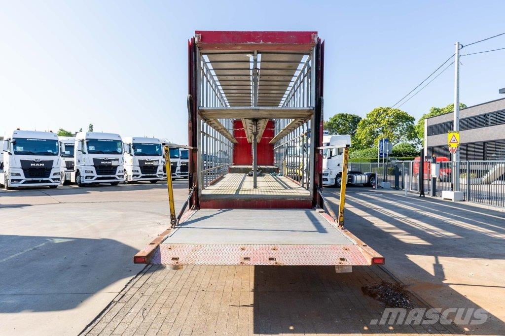 Lecitrailer CUELLO CISNE 3E-RD+DOUBLE ETAGE+DHOLLANDIA 2TON Semi remorque à rideaux coulissants (PLSC)