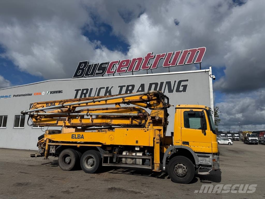 Mercedes-Benz Actros 3332 Schwing 36-4 m Pompa pentru beton