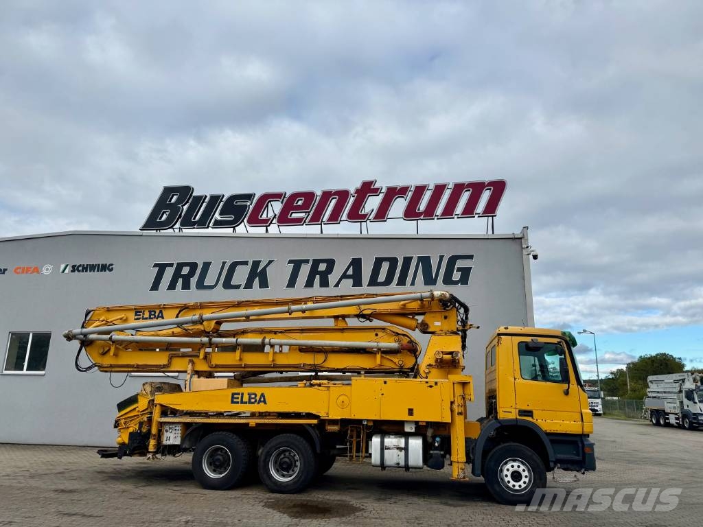 Mercedes-Benz Actros 3332 Schwing 36-4 m مضخات خرسانة
