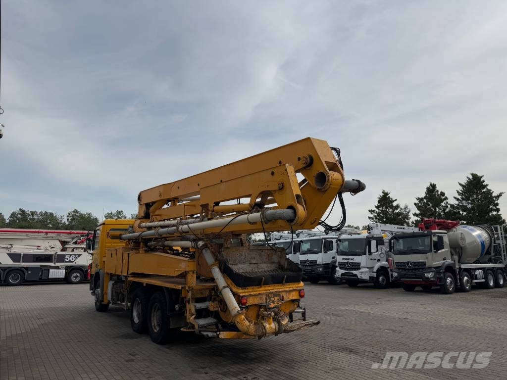 Mercedes-Benz Actros 3332 Schwing 36-4 m 混凝土泵浦