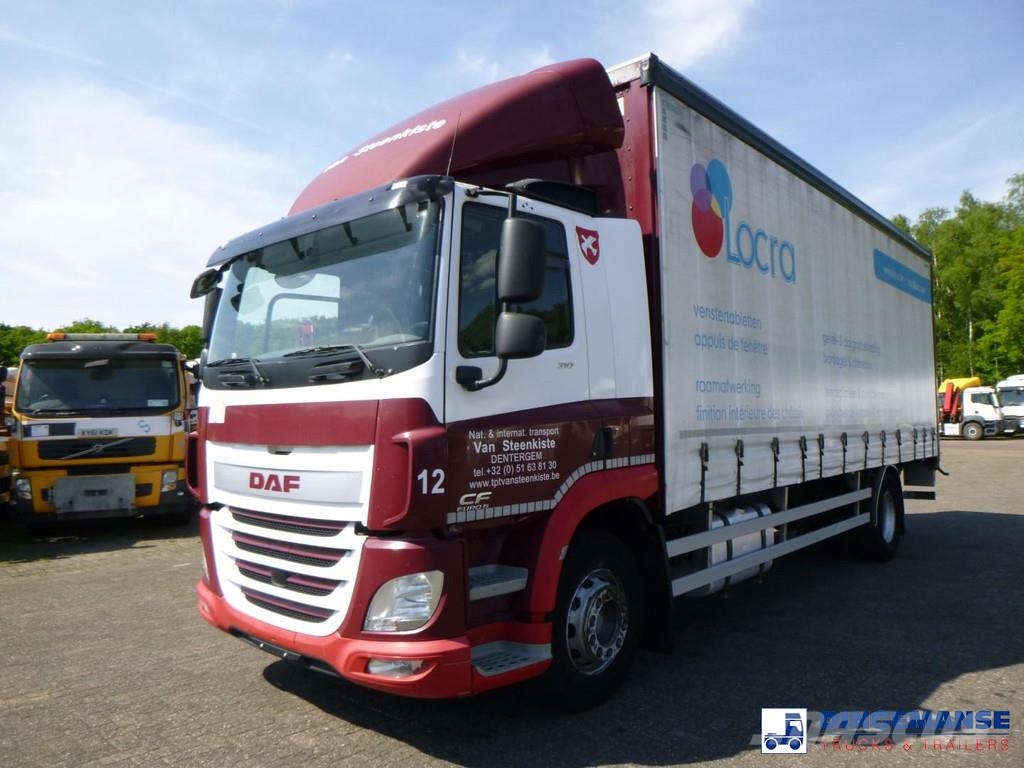 DAF CF 310 4x2 Euro 6 curtain sider 篷布货车