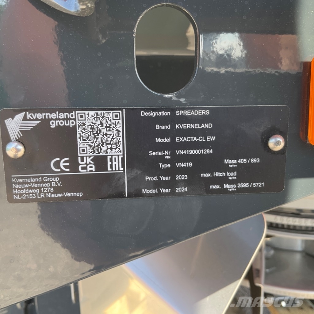 Kverneland EXACTA-CL-EW Διαστρωτήρες ανοργάνων