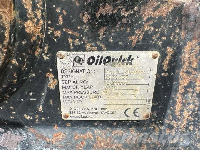 OilQuick OQ 70/55 vollhydraulischer Schnellwechsler Rupsgraafmachines