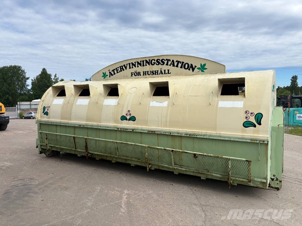 Återvinningsstation Lastväxlarram Special containers