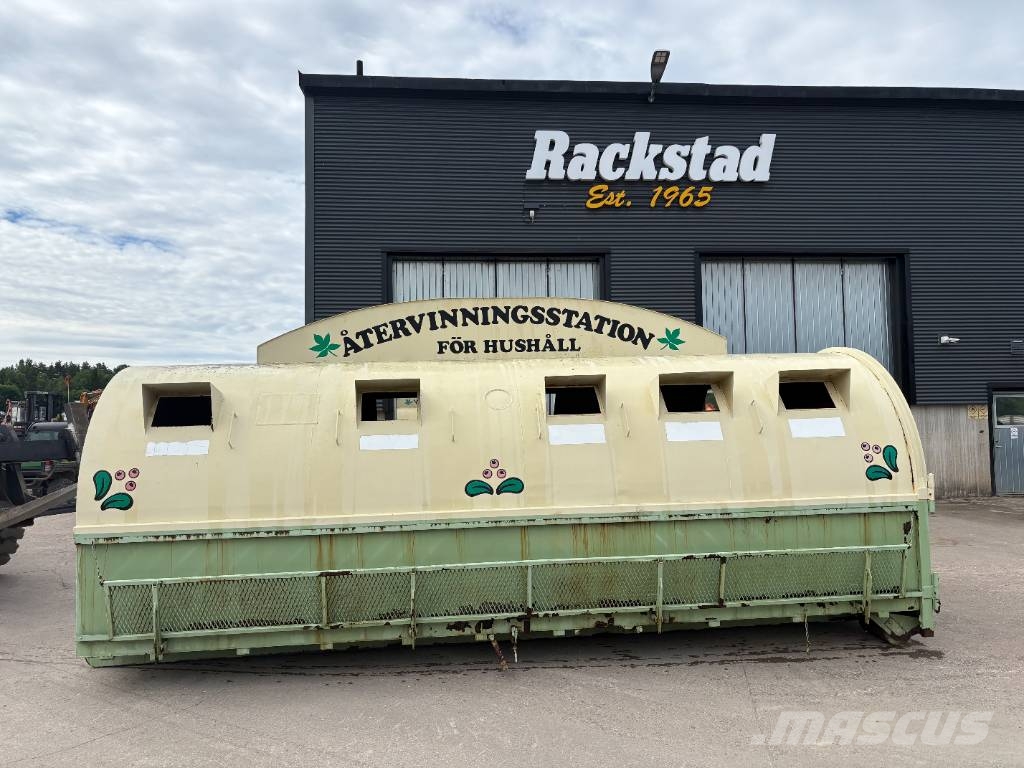 Återvinningsstation Lastväxlarram Special containers