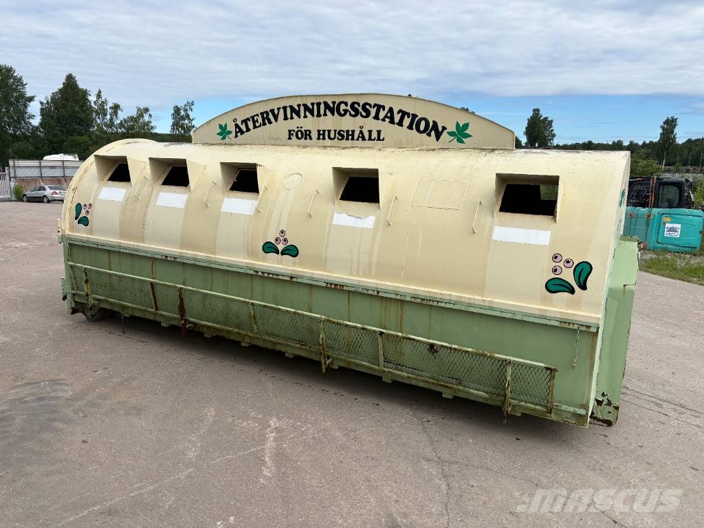 Återvinningsstation Lastväxlarram Special containers