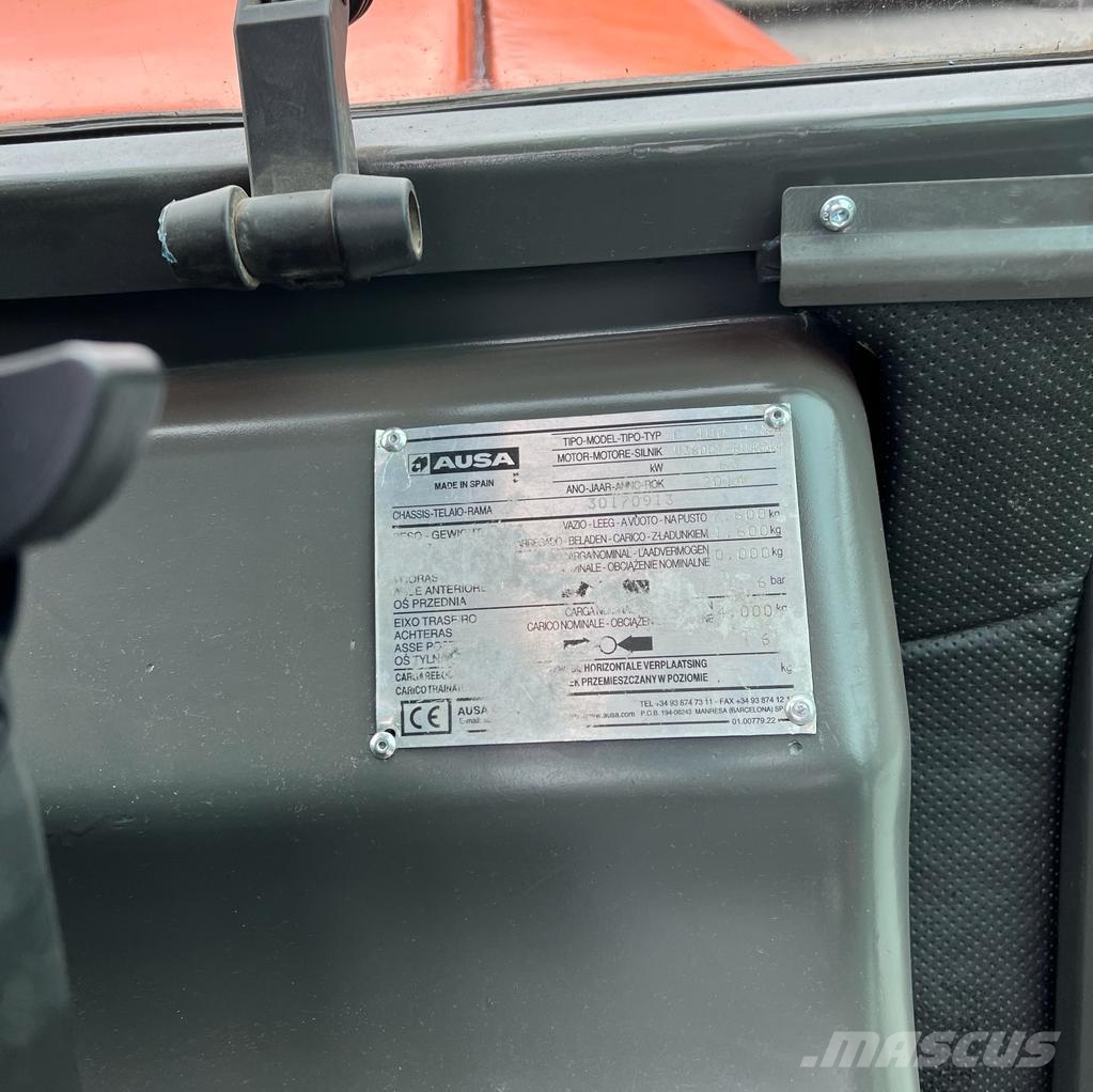 Ausa [DISCOUNT-SALE] C400H 4x4 *very good condition* Dīzeļa autoiekrāvēji