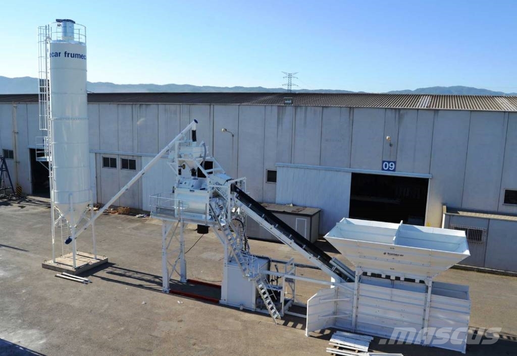 Frumecar EBA - mobiele betoncentrale 30 - 70 m³/uur Concrete Batching Plants