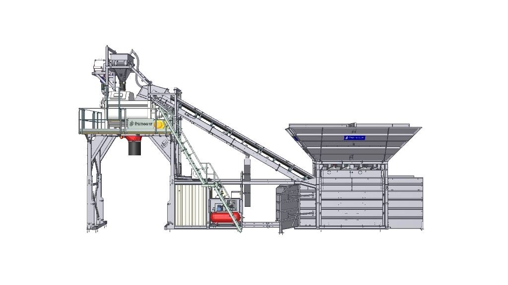 Frumecar EBA - mobiele betoncentrale 30 - 70 m³/uur Concrete Batching Plants