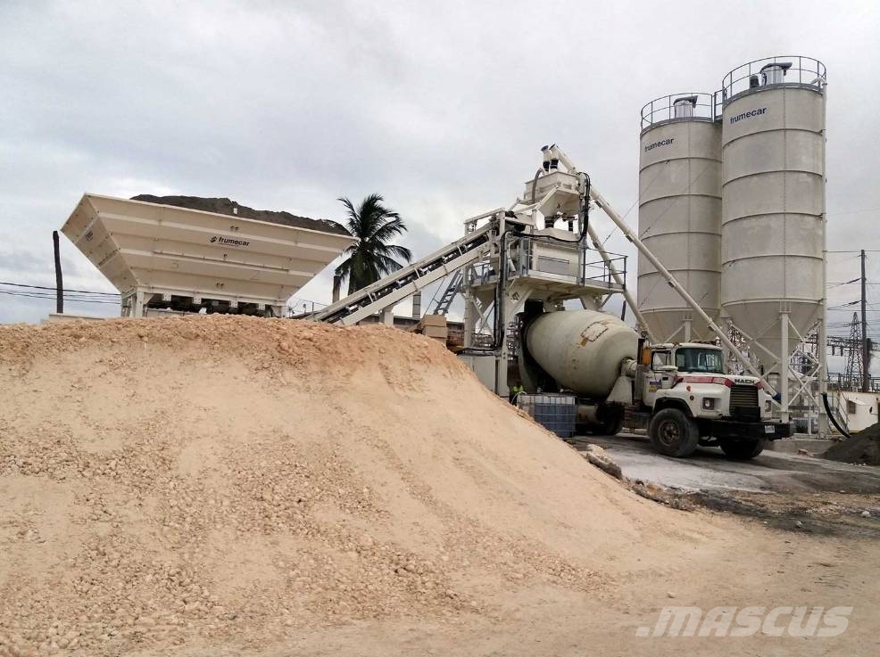 Frumecar EBA - mobiele betoncentrale 30 - 70 m³/uur Concrete Batching Plants