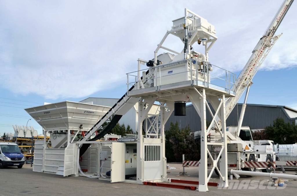 Frumecar EBA - mobiele betoncentrale 30 - 70 m³/uur Concrete Batching Plants