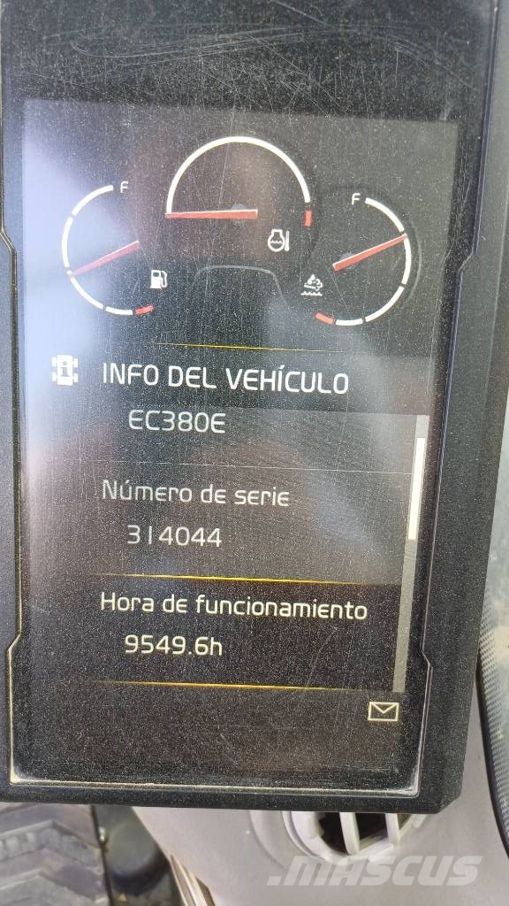 Volvo EC 380 EL  PRECIO A CONSULTAR حفارات زحافة