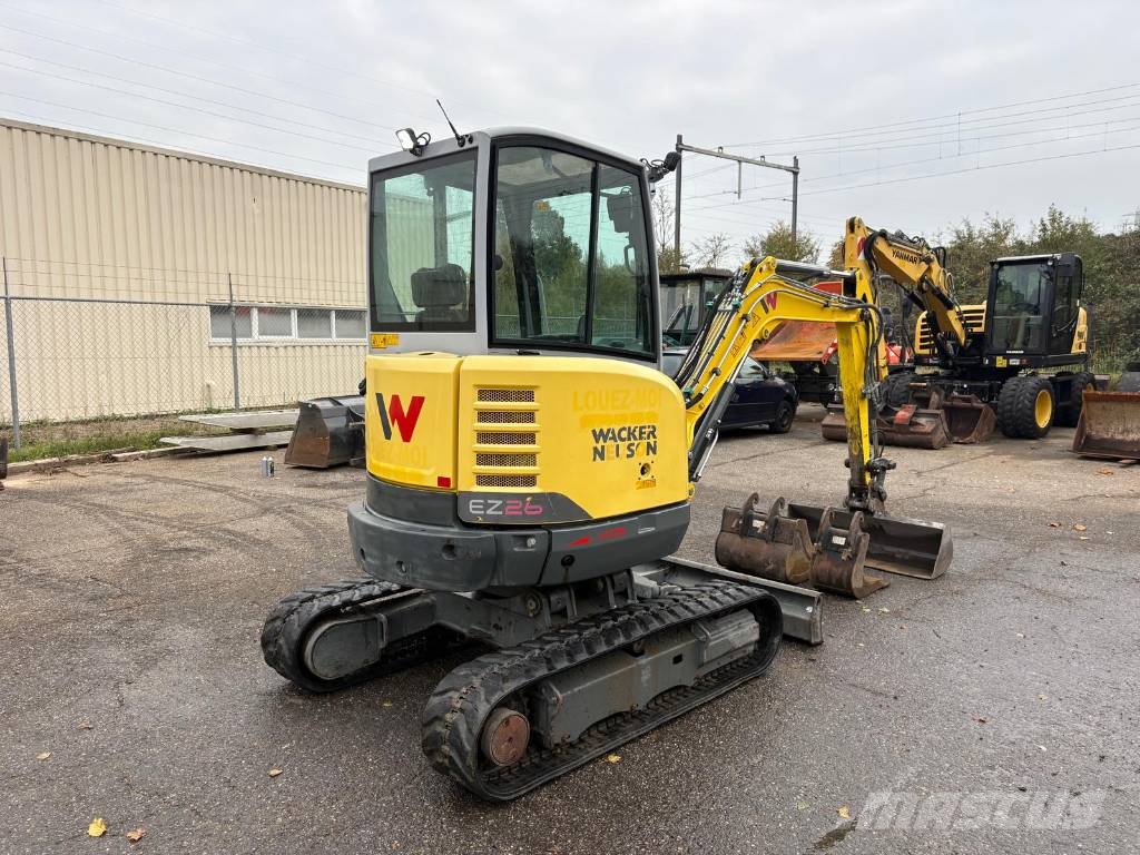Wacker Neuson EZ 26 VDS! 3 Bakken Miniescavadeiras < 7t (Mini escavadeiras)