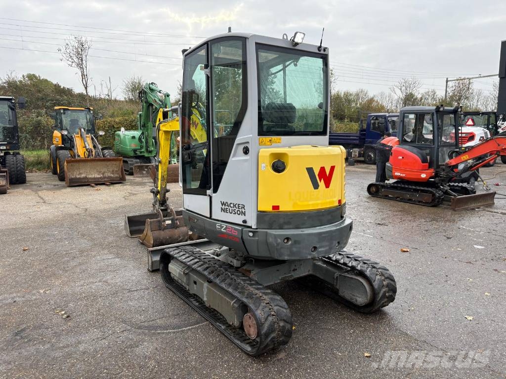 Wacker Neuson EZ 26 VDS! 3 Bakken Miniescavadeiras < 7t (Mini escavadeiras)