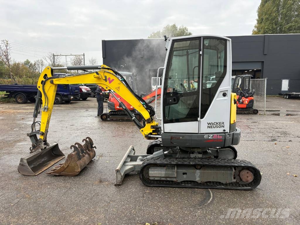 Wacker Neuson EZ 26 VDS! 3 Bakken Miniescavadeiras < 7t (Mini escavadeiras)