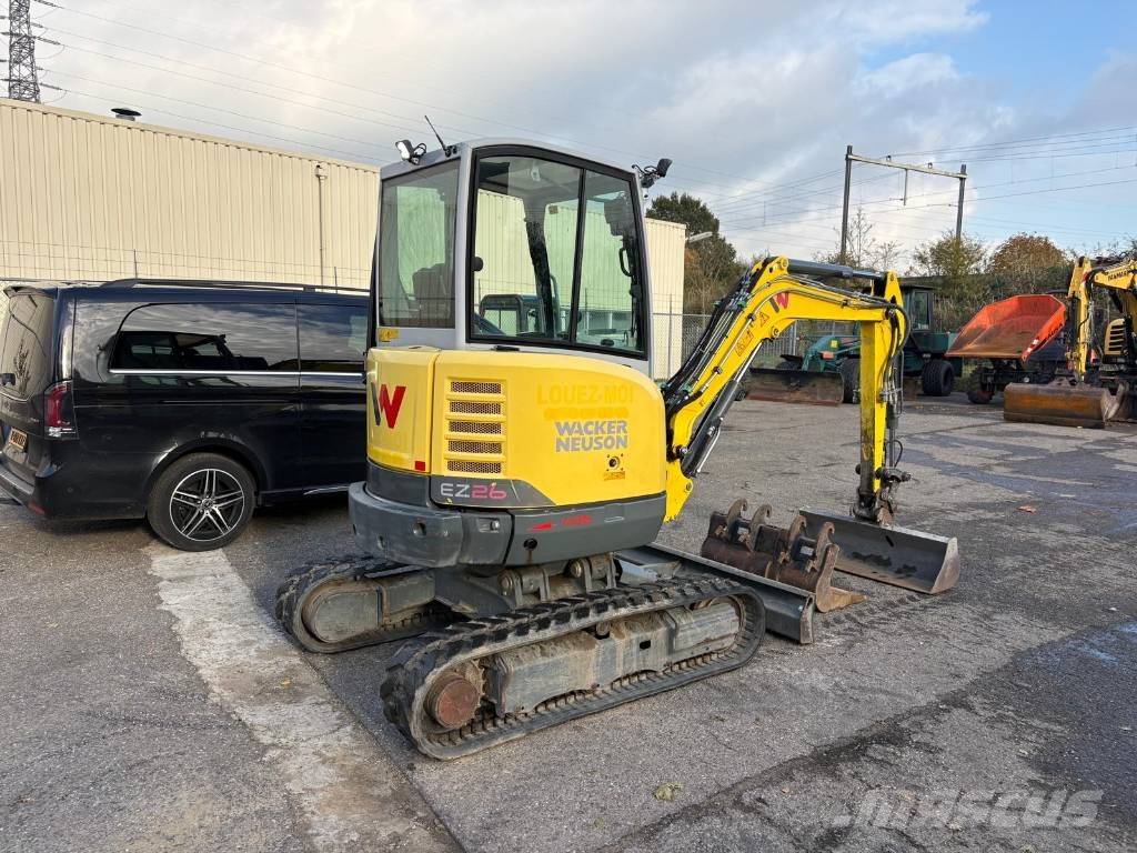 Wacker Neuson EZ 26 VDS! 3 Bakken Mini rýpadla < 7t