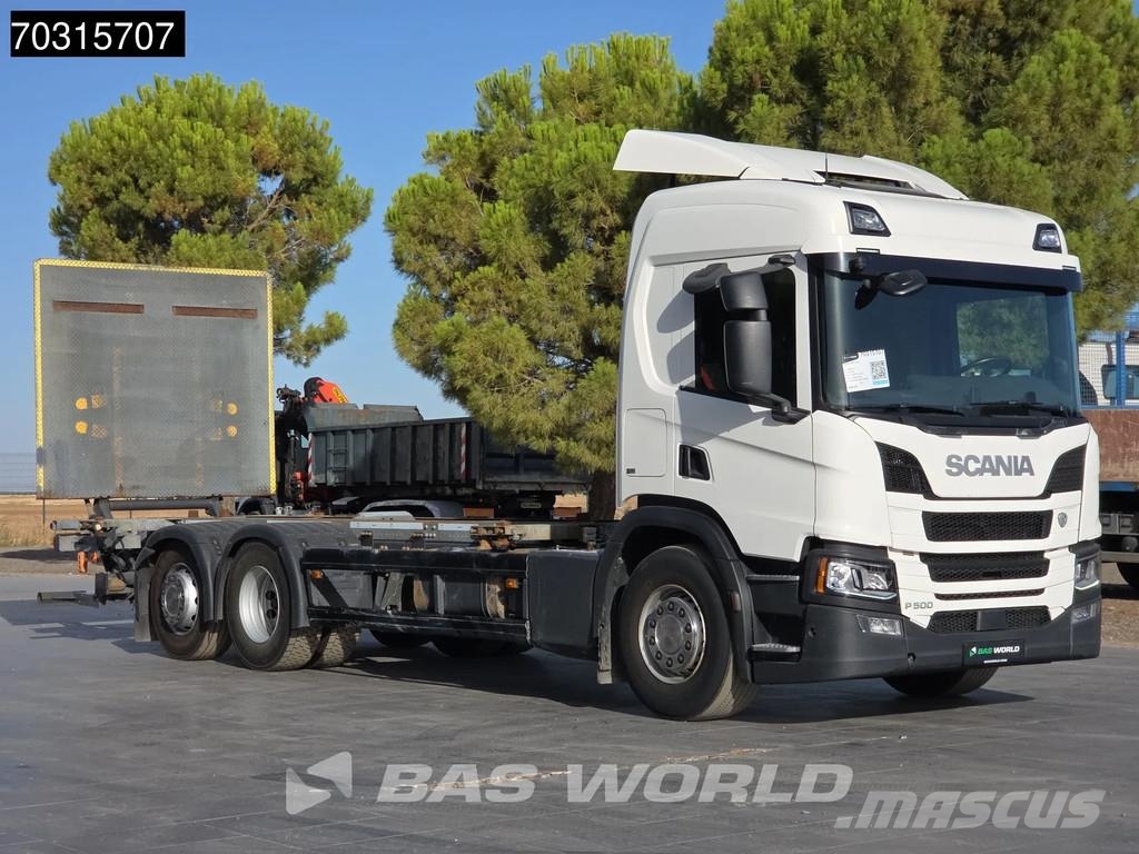 Scania P500 6X2 Eje Direccional+Elevable Suspensión Neumá Camiones desmontables