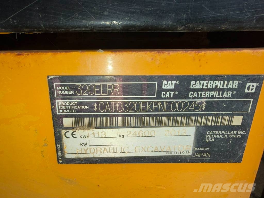 CAT 320 EL RR Pelle sur chenilles
