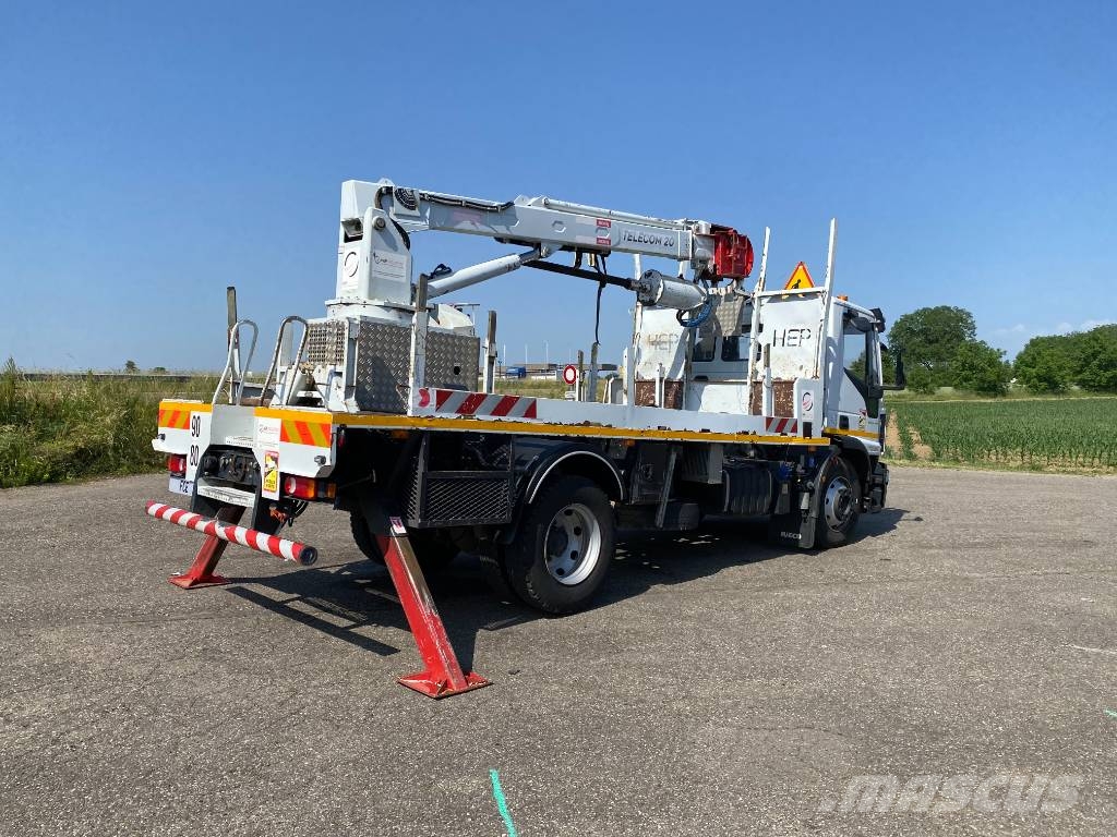 Iveco EUROCARGO 140-250/TELECOM20-HEP endommagée Ostali kamioni