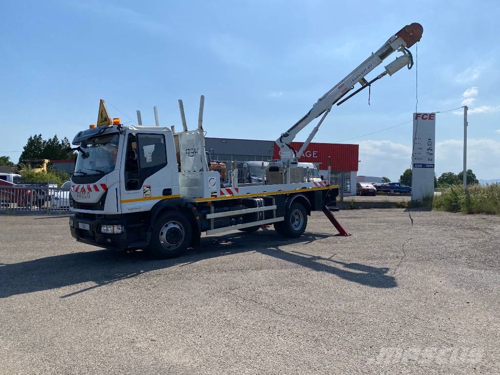 Iveco EUROCARGO 140-250/TELECOM20-HEP endommagée Ostali kamioni