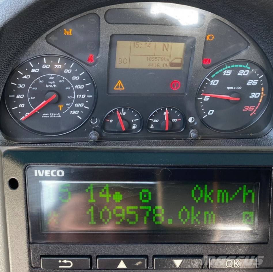 Iveco EUROCARGO 140-250/TELECOM20-HEP endommagée Ostali kamioni