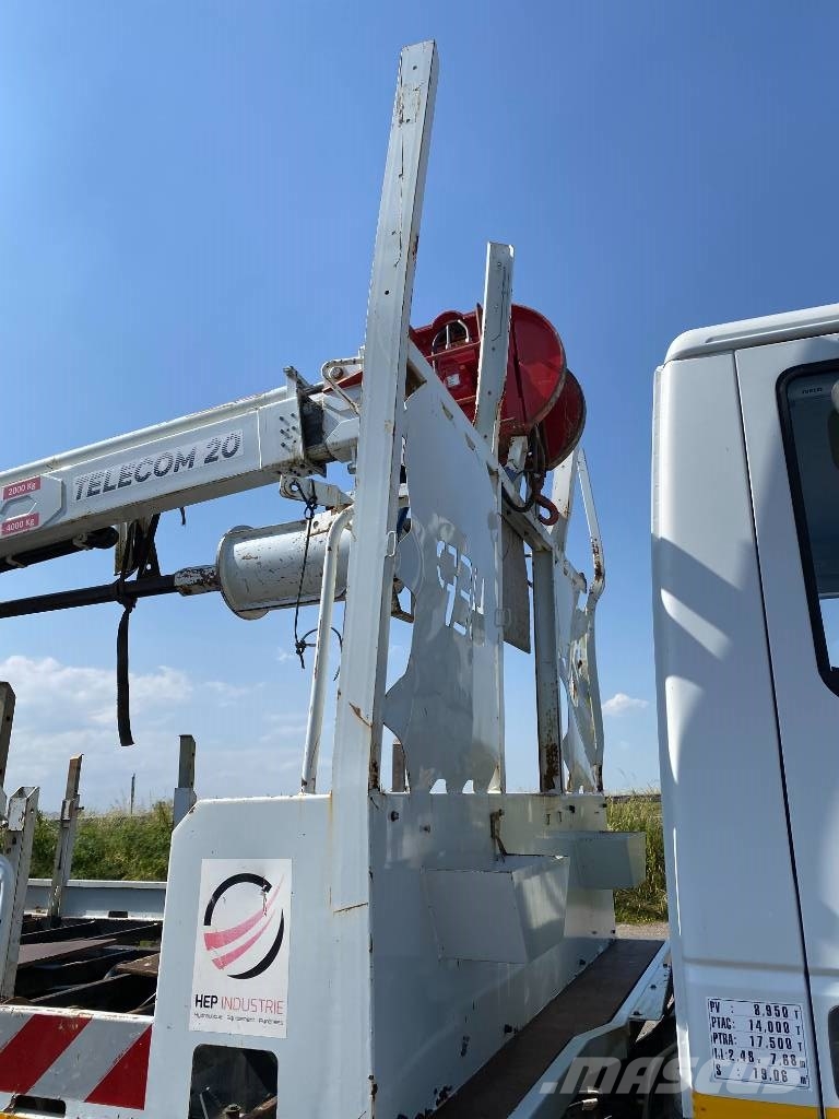Iveco EUROCARGO 140-250/TELECOM20-HEP endommagée Ostali kamioni
