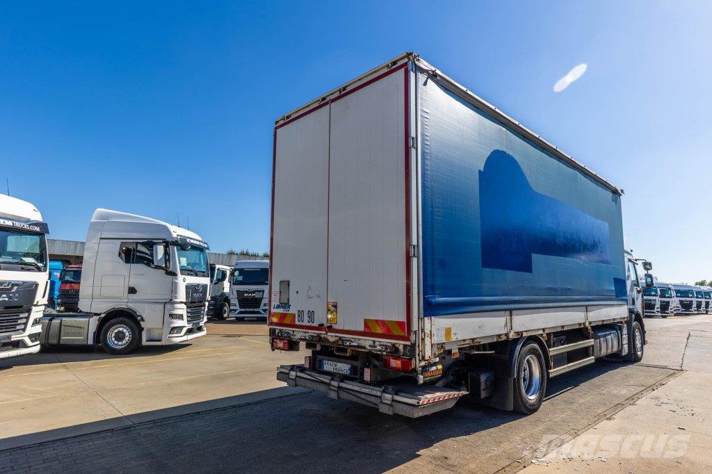 Renault PREMIUM 430 DXI (19t.)+Dhollandia 3T. カーテンサイダートラック