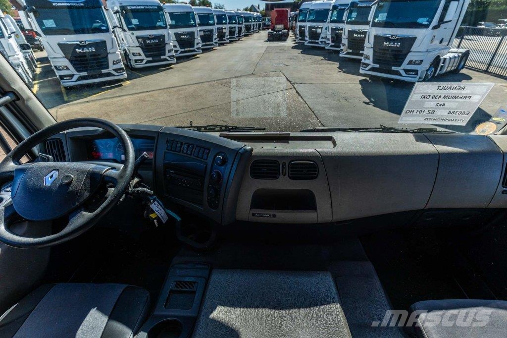 Renault PREMIUM 430 DXI (19t.)+Dhollandia 3T. カーテンサイダートラック