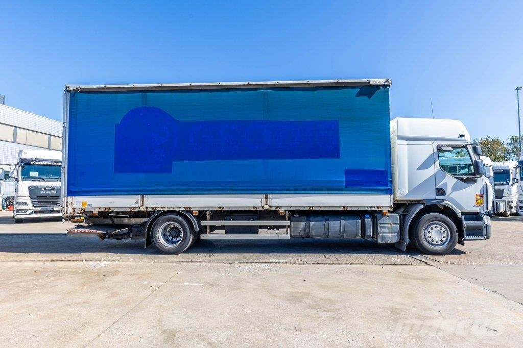 Renault PREMIUM 430 DXI (19t.)+Dhollandia 3T. Camión con caja abierta