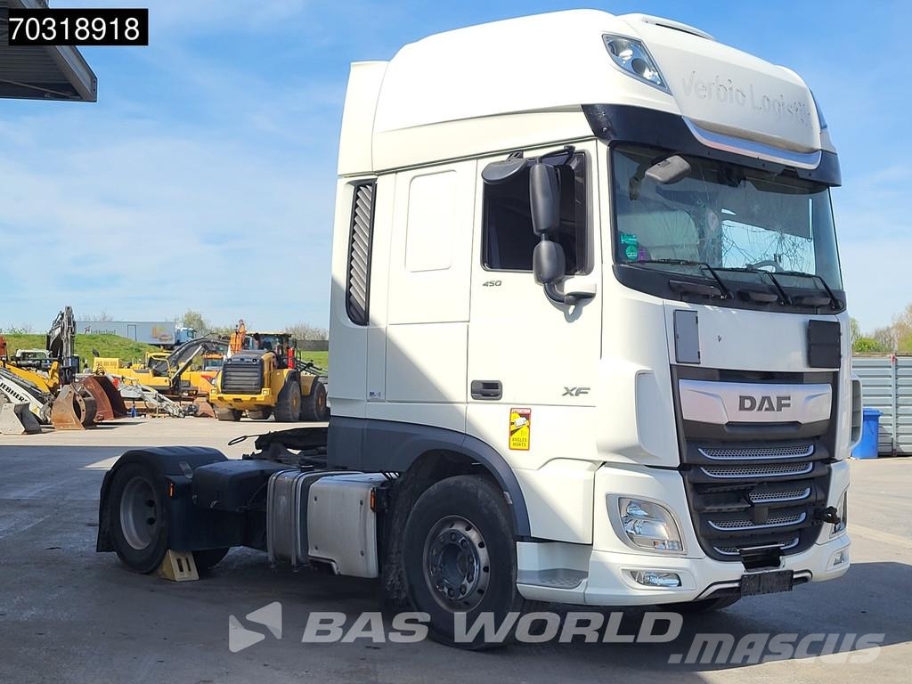 DAF XF 450 4X2 Damaged! Hydraulic ACC Standklima Prime Movers