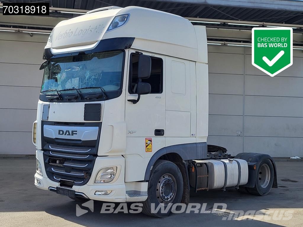 DAF XF 450 4X2 Damaged! Hydraulic ACC Standklima Prime Movers