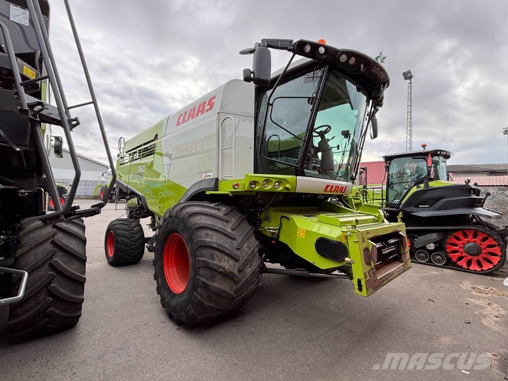 CLAAS Lexion 760 Θεριζοαλωνιστικές μηχανές