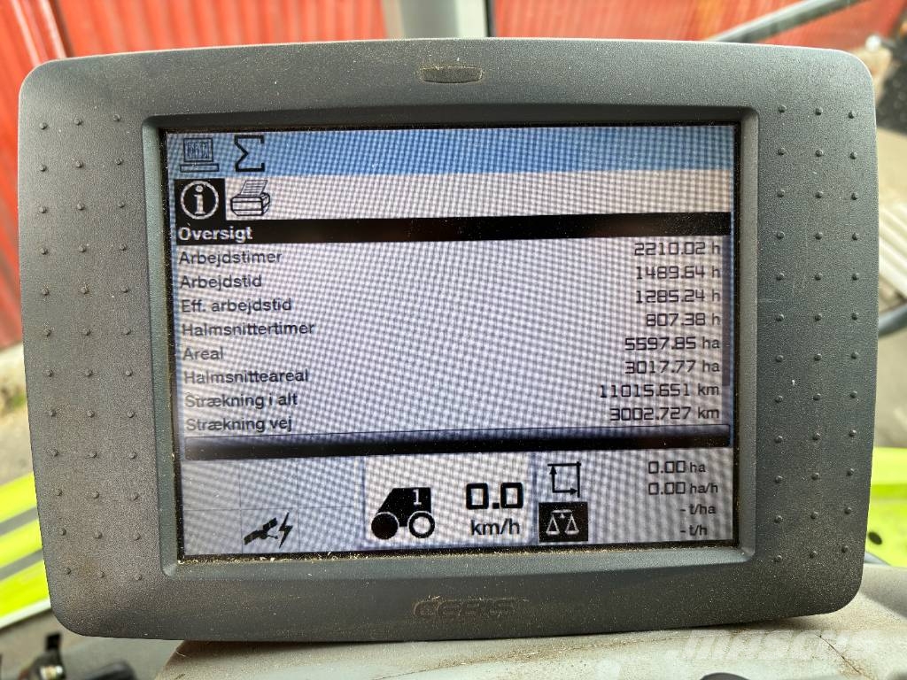 CLAAS Lexion 760 Θεριζοαλωνιστικές μηχανές