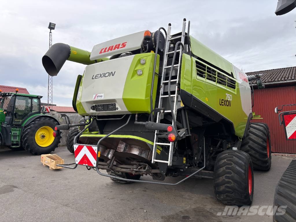 CLAAS Lexion 760 Θεριζοαλωνιστικές μηχανές
