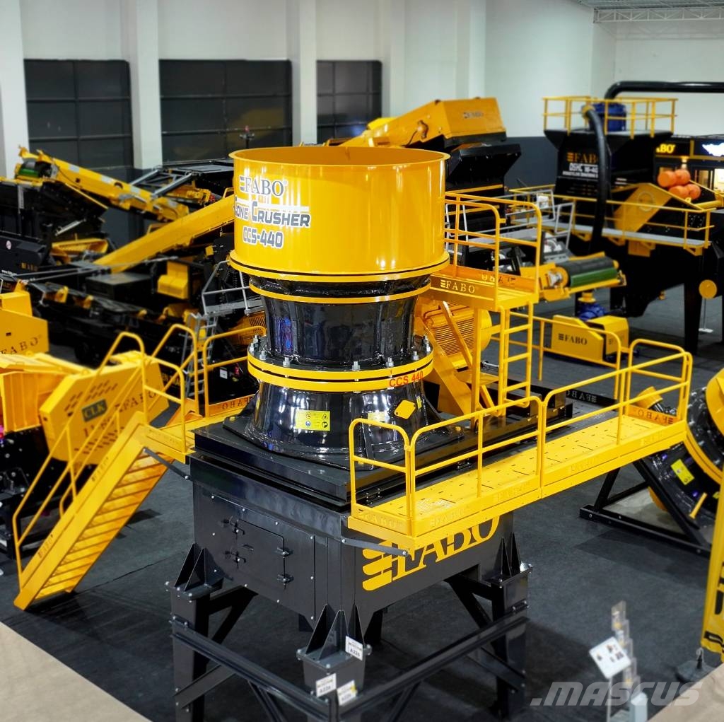 Fabo CCS-440 CONCASSEUR A CONE 300-550 TPH | EN STOCK Pulverisierer
