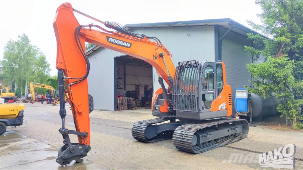 Doosan DX 140 LCR-5 Rupsgraafmachines